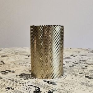 Vintage Diffuser Antique Hanging or table lamp Swag Light Retro 70's Metal